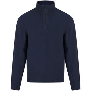 PRO RTX Mens Quarter Zip Fleece Jacket / Navy